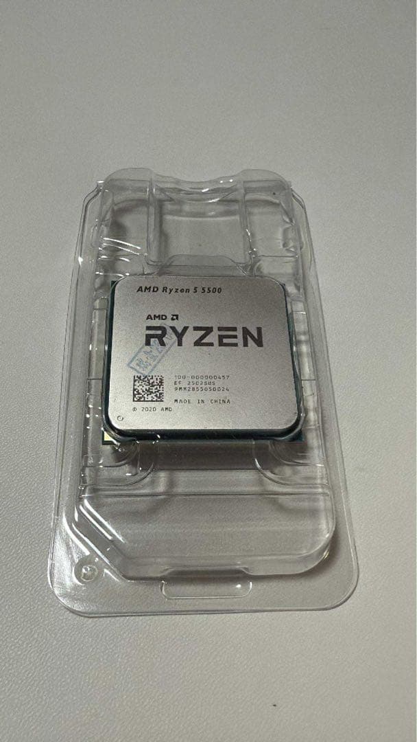 AMD Ryzen 5 5500 CPU 本体 未開封未使用 - メルカリ