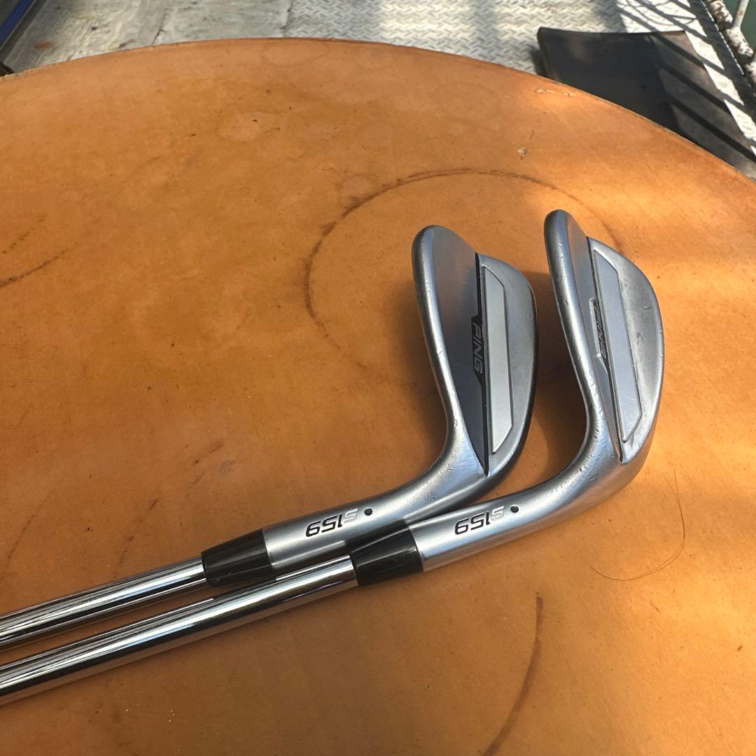 ピンS159 2本セット　　PING ウェッジ ピン（PING）（メンズ）s159 ウェッジ(58W、ロフト58度)N.S.PRO 950GH