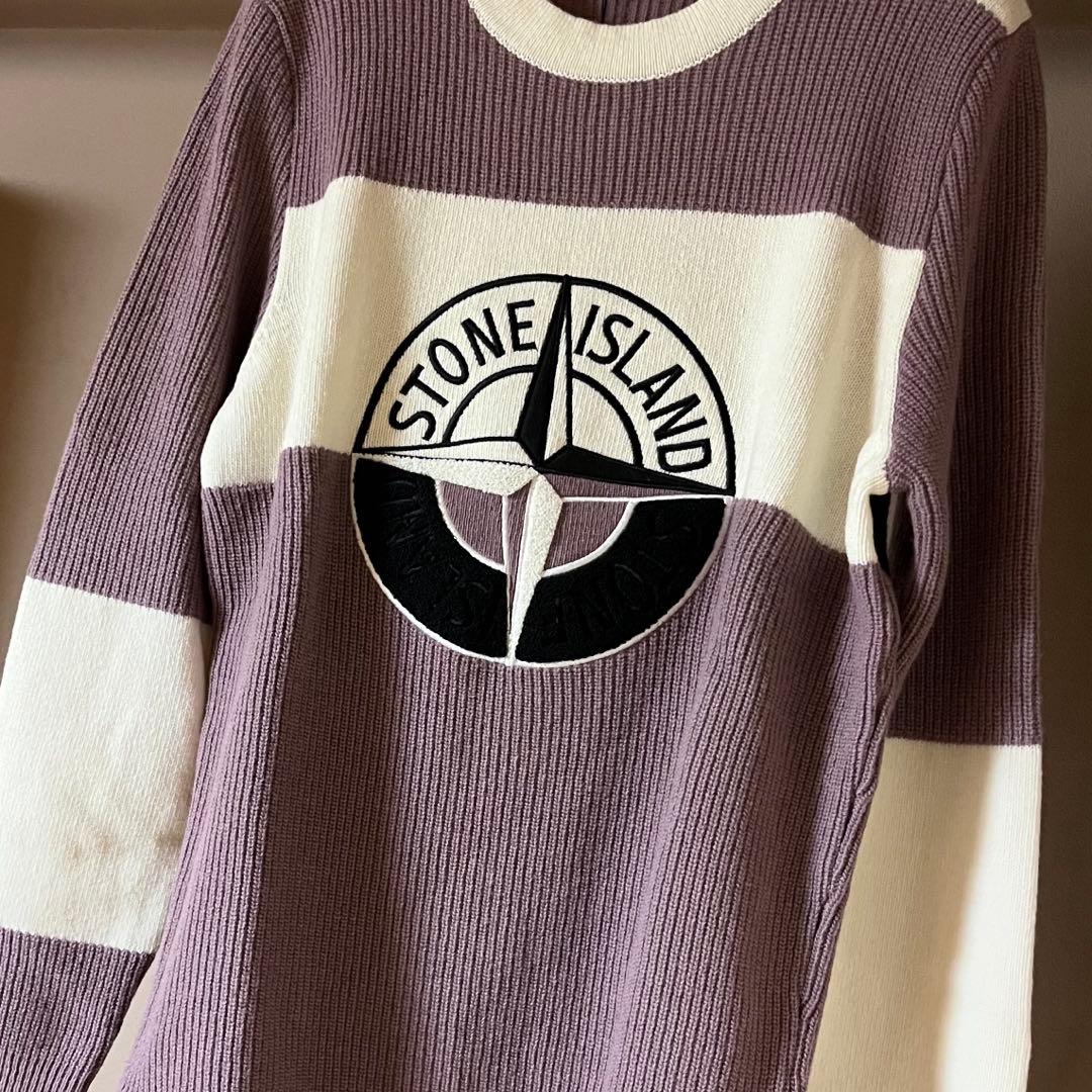 トップス STONE  BIG LOGO SWEATER RODEO CROWNS WIDE BOWL | MIX COLOR LOGOニットトップス (ニット