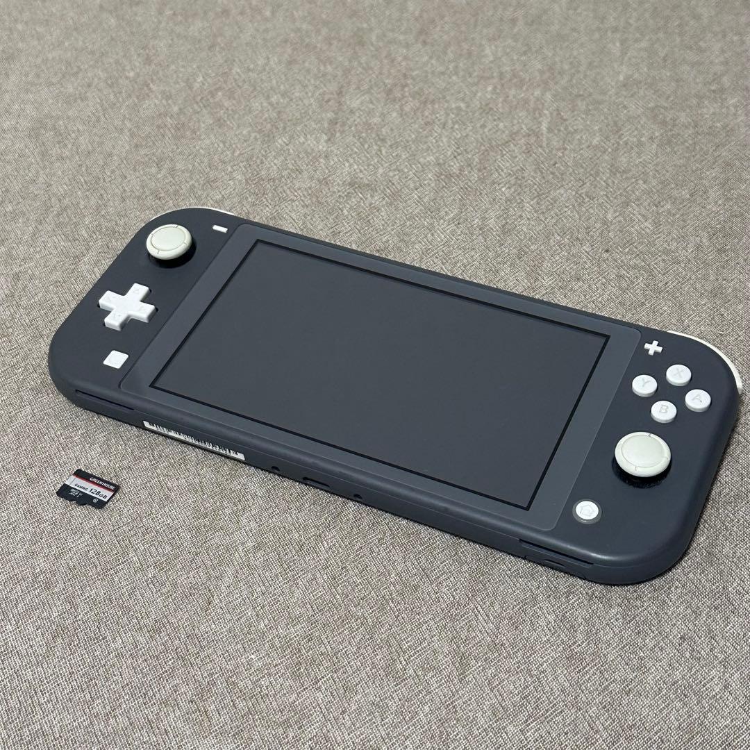 Nintendo Switch Lite グレー 本体 microSD128GB 任天堂 Nintendo Nintendo Switch Lite グレー [ゲーム機本体] HDH-S