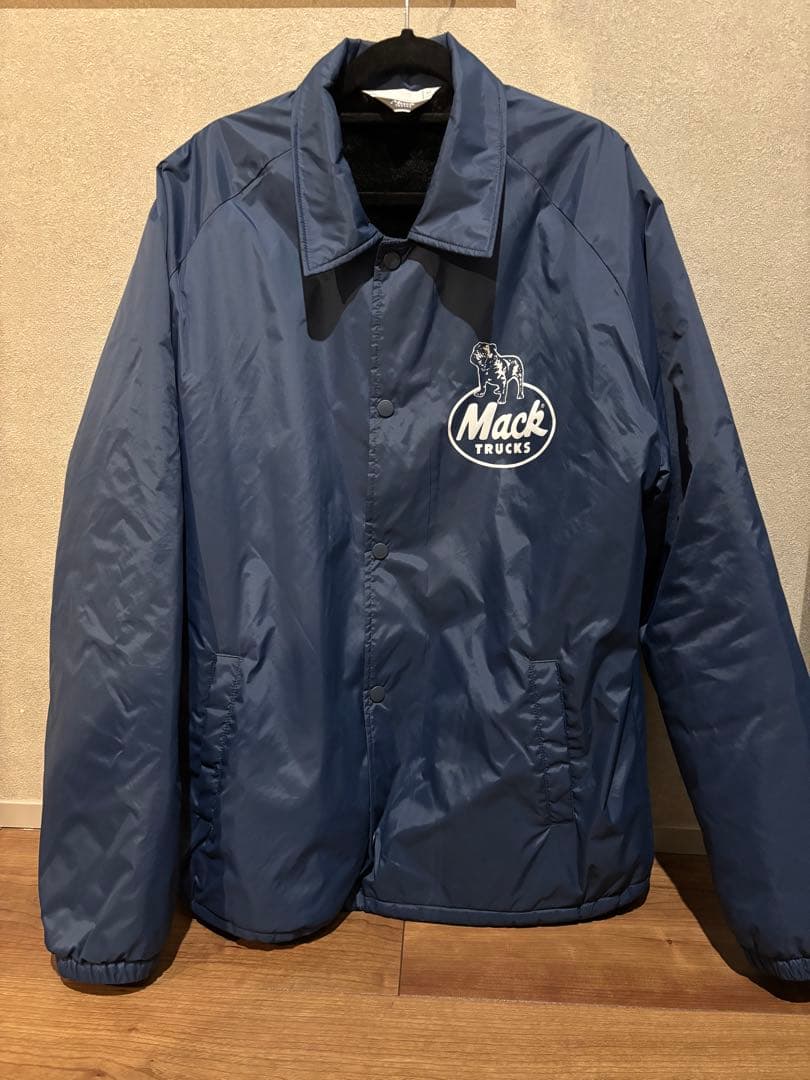 FJ Mack Trucks ボアコーチジャケット ネイビー XL - メルカリ