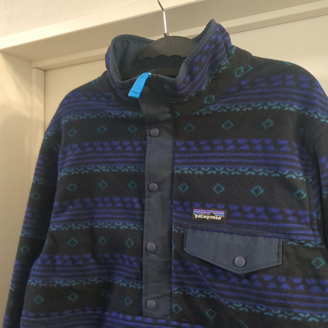 パタゴニア ジャケット スナップT シンチラ リバーシブル グリセード