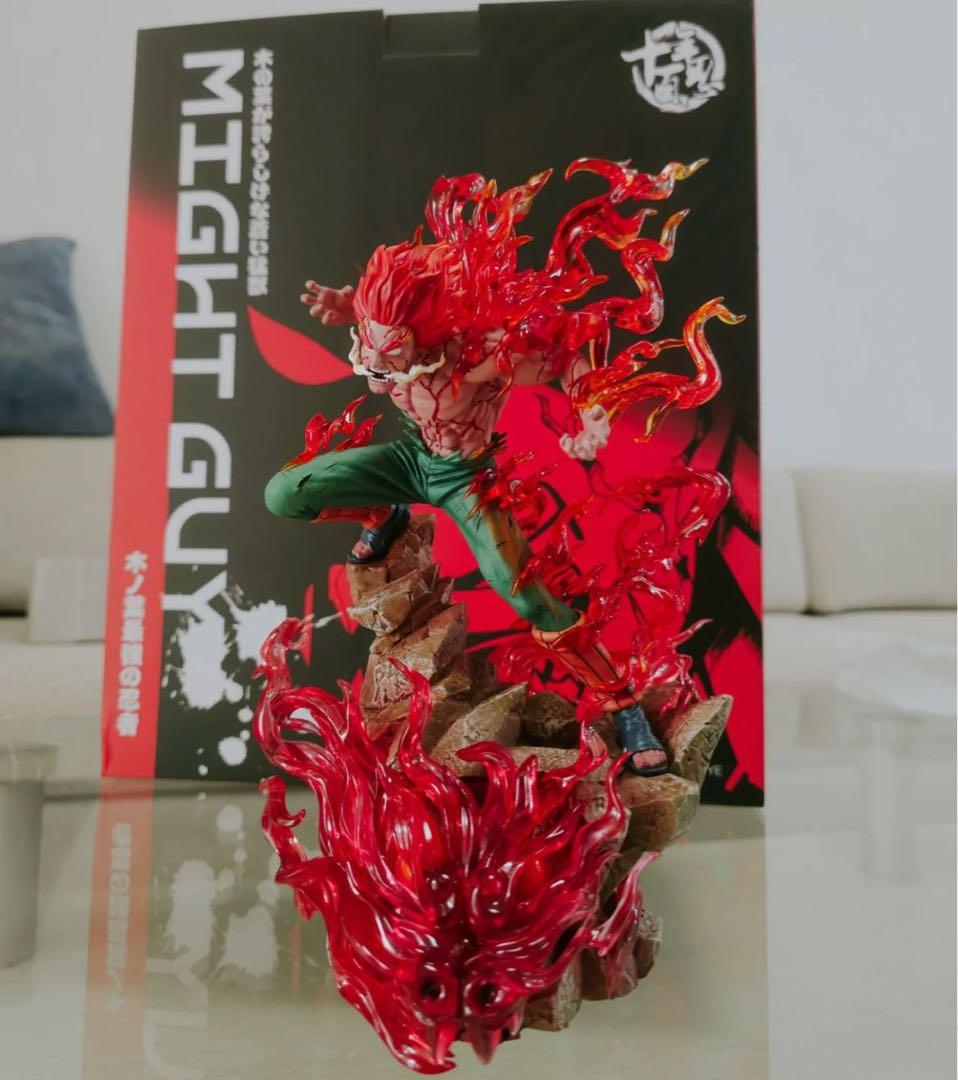 NARUTO ナルト 夜ガイ ガレージキット ガレキ スタチュー①① - メルカリ