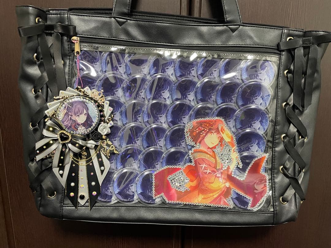 プロセカ グリッター缶バッジ グリ缶 東雲絵名 16C 16c 絶望 名痛バ