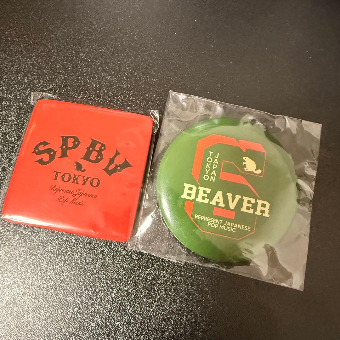 SUPER BEAVER 缶バッジ 2個セット - メルカリ