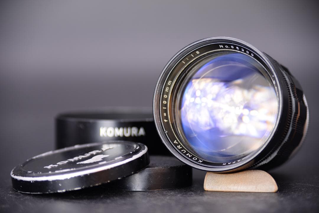 【希少】KOMURA コムラ 100mm f1.8 ミノルタ SRマウント 希少KOMURA コムラ ☆希少品☆ コムラ KOMURA 100mm F1.8 ミノルタSR