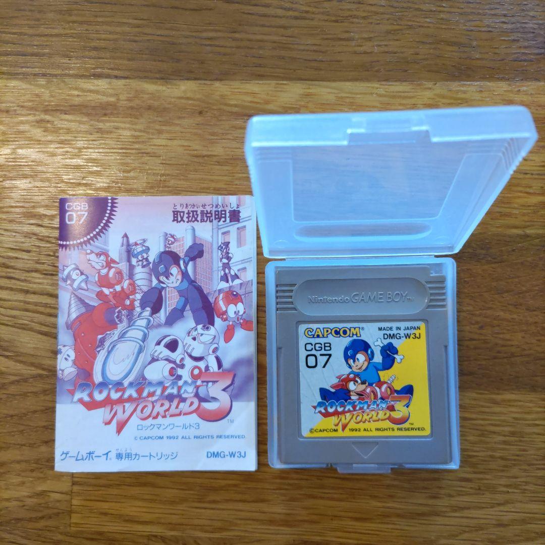 ゲームボーイカートリッジ ロックマンワールド3 星のカービィ2