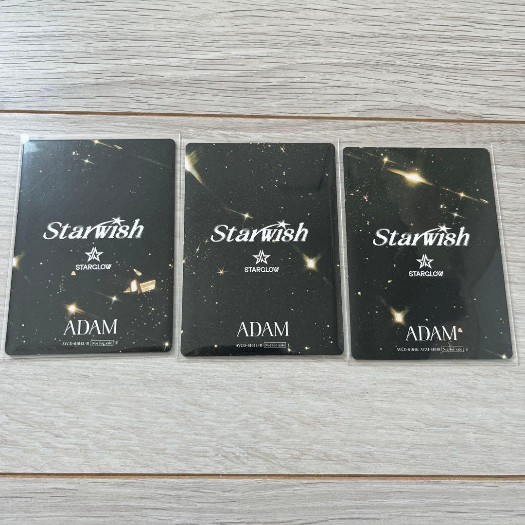 STARGLOW Star Wish トレカ アダム 3点 - メルカリ