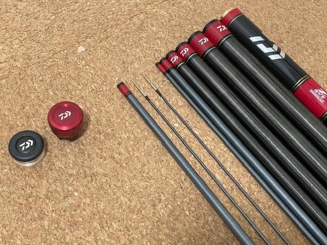 中古品】 ダイワ 銀影競技 メガトルク 早瀬抜90 Q 別売スイッチパーツ