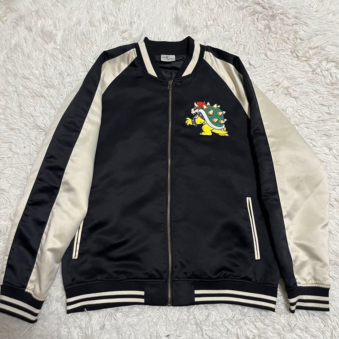 完売品 USJ期間限定 クッパ スカジャン ブルゾン ワッペン 刺繍 L
