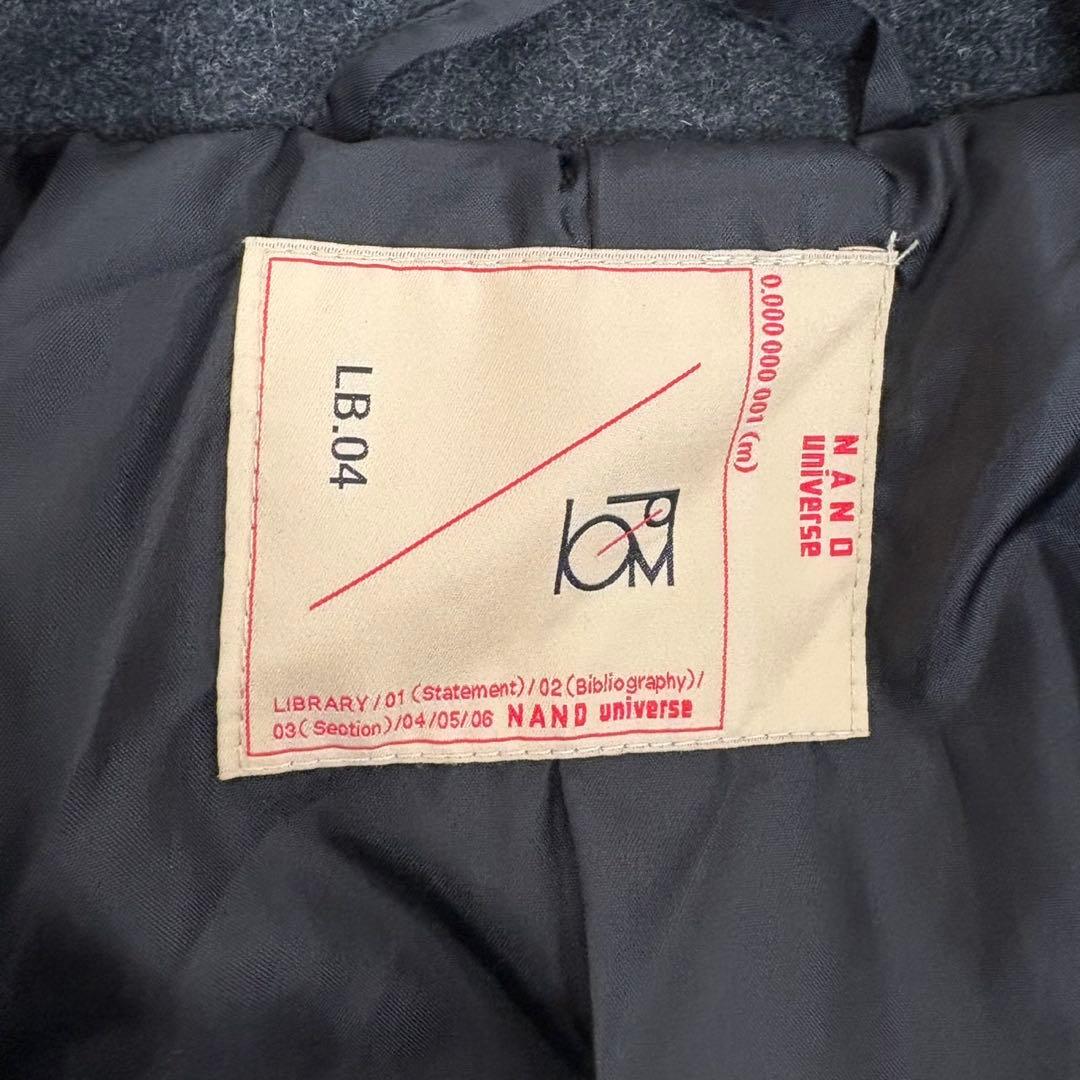 ダークコアy2k NANA 平成 ギャル ロック ウールコート ピーコート