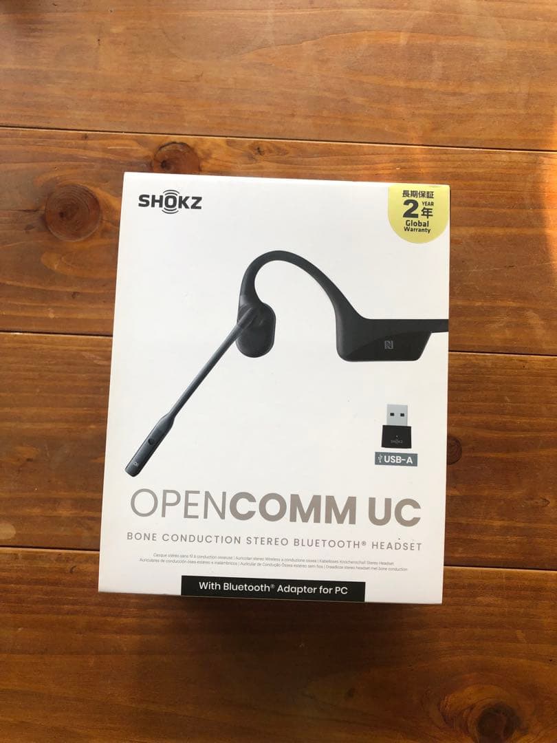 SHOKZ OPENCOMM ワイヤレスヘッドセット - メルカリ