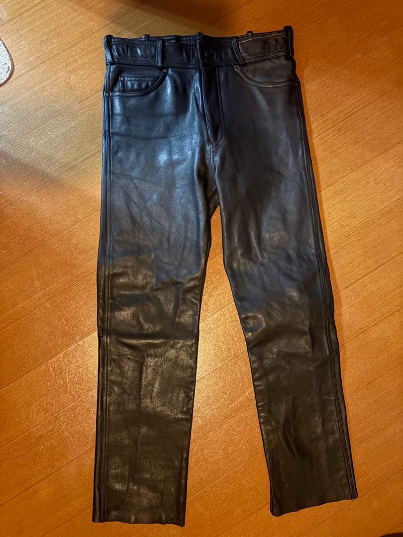 ハーレー　レザーパンツ　31 中古・古着通販】HARLEY-DAVIDSON (ハーレーダビッドソン) レザー