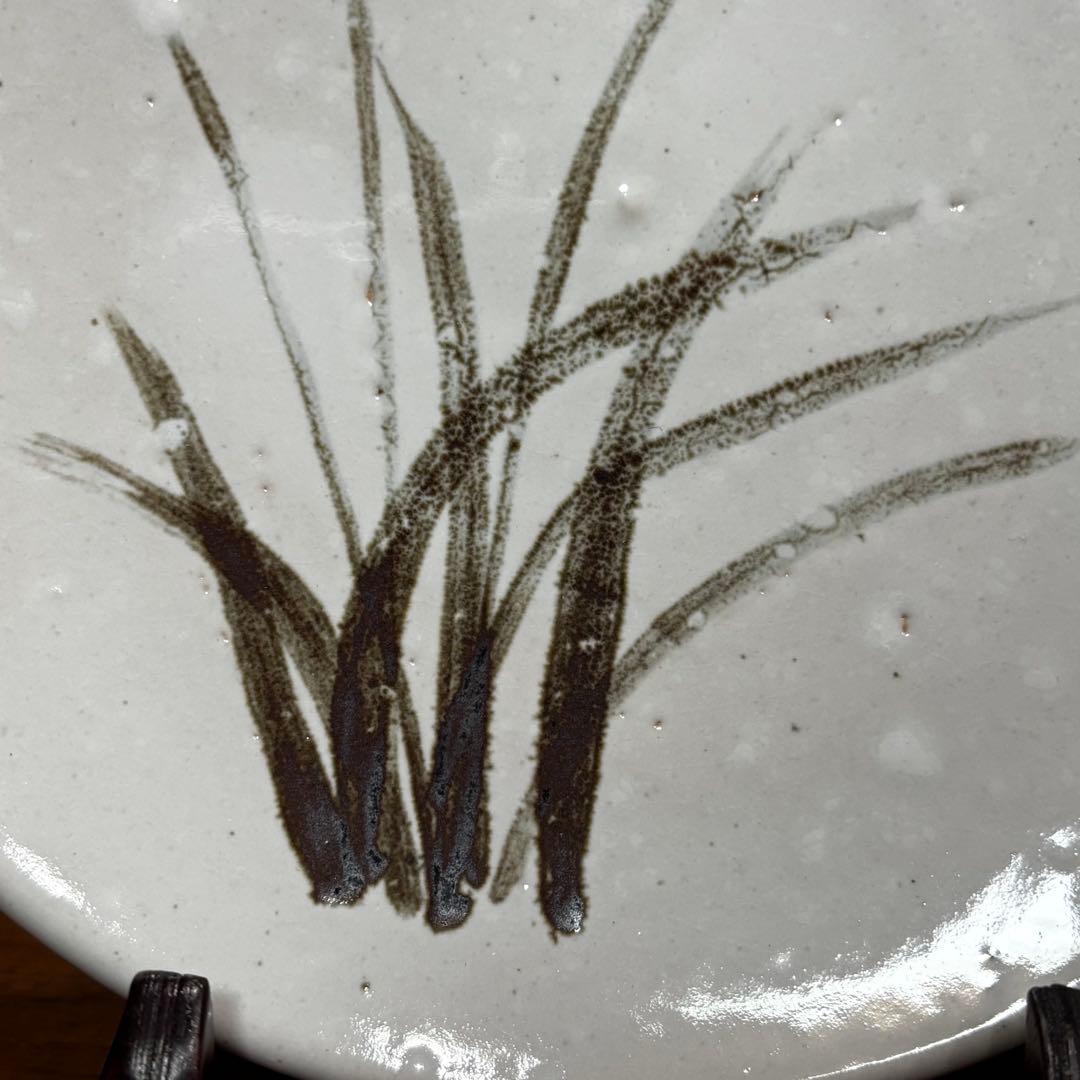 昔デパートで購入 高級な皿 作者不明 - メルカリ