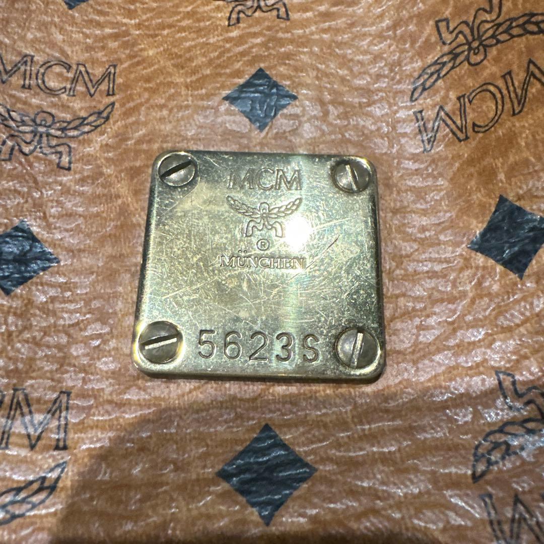 90s MCM バケットバッグ ブラウンヴィセトス柄巾着 - メルカリ