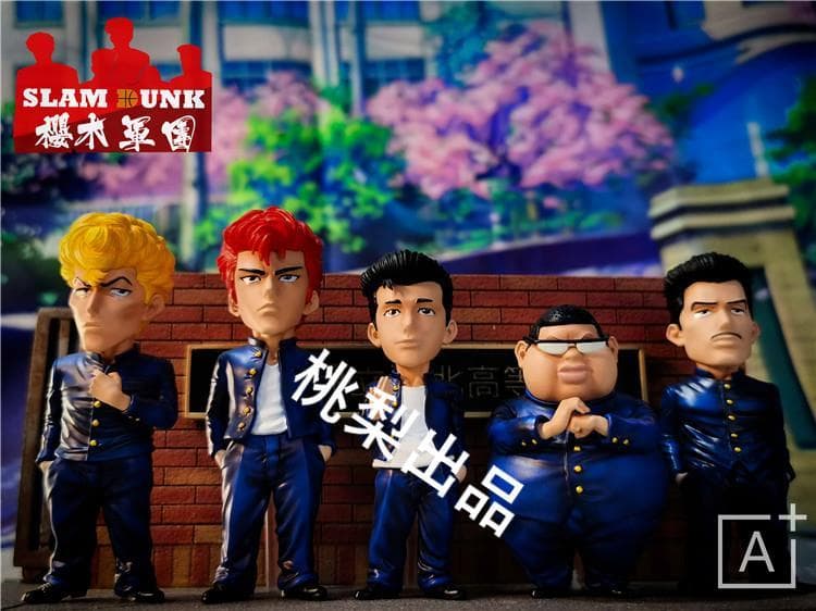 新品未開封『スラムダンク』A+ 桜木軍団 フィギュア ガレキ スタチュー