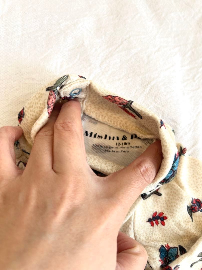 misha&puff タートルネック 毒花 12-18m - メルカリ