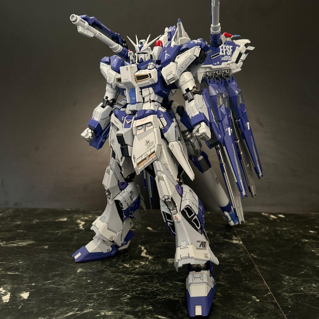 ガンプラ完成品V-TIGER MGVT-01Hi-νガンダム プラモデル完成品 - メルカリ