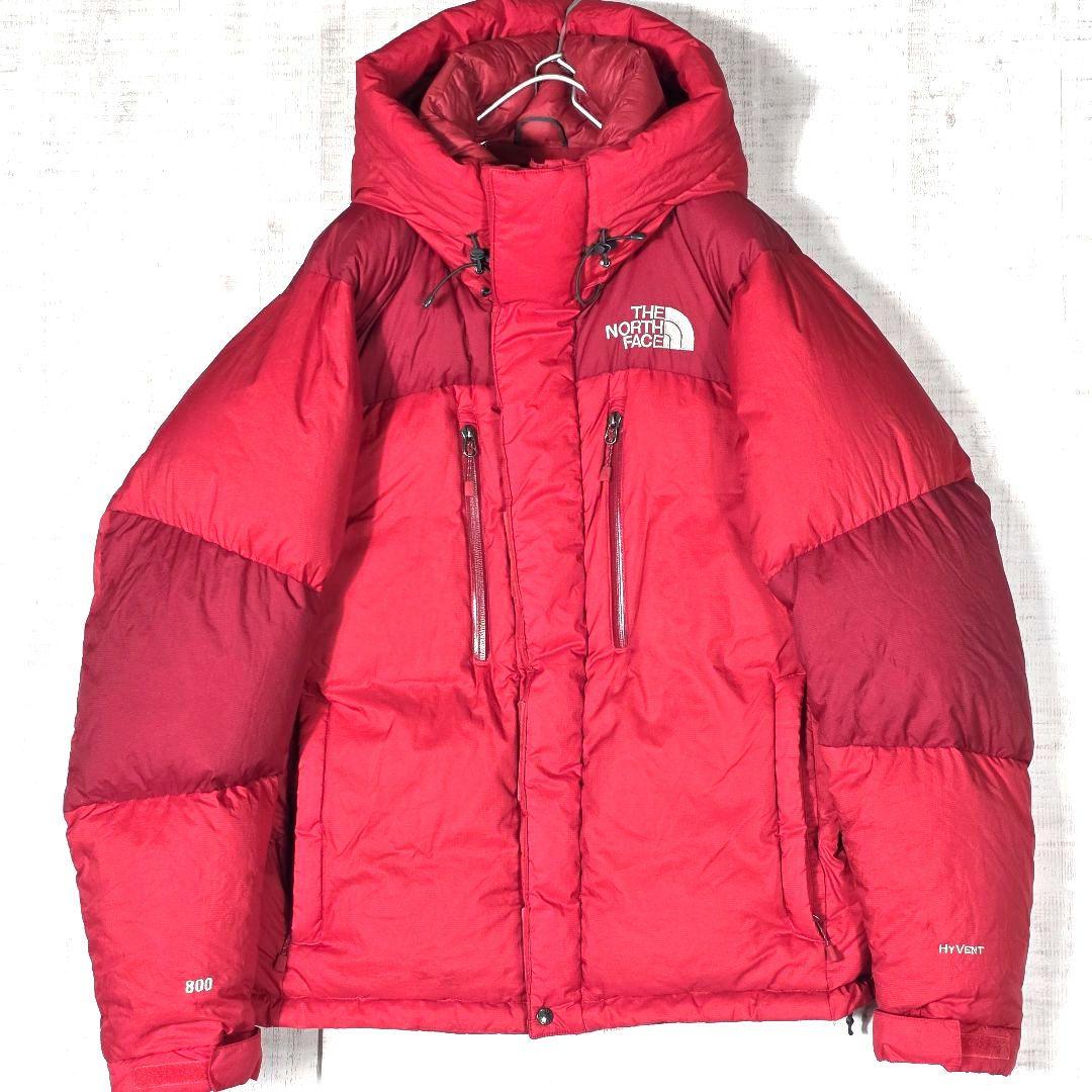 最高峰800フィル ✨️ノースフェイス バルトロ ダウンジャケット 赤 M