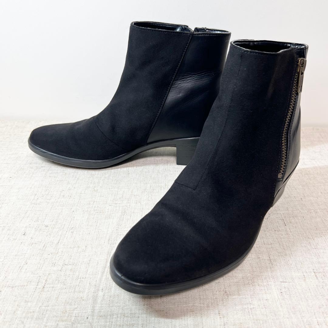 極美品★TOP DRY ショートブーツ ゴアテックス サイドジップ 3E 幅広 TOP DRY アサヒシューズ トップドライ ゴアテックス 防水 ショート