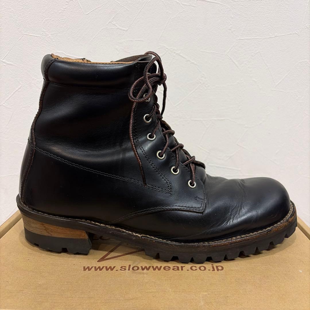 SlowWearLion 8593H クロムエクセルレザープレーンMIDブーツ - メルカリ