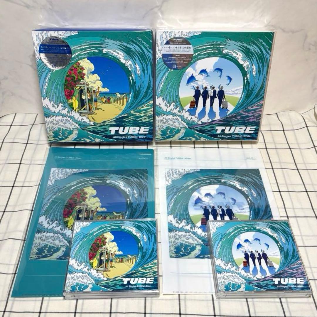 TUBE All Singles TUBEst White Blue まとめ売り まとめ買い】All Singles TUBEst -White-【初回生産限定盤】& -Blue