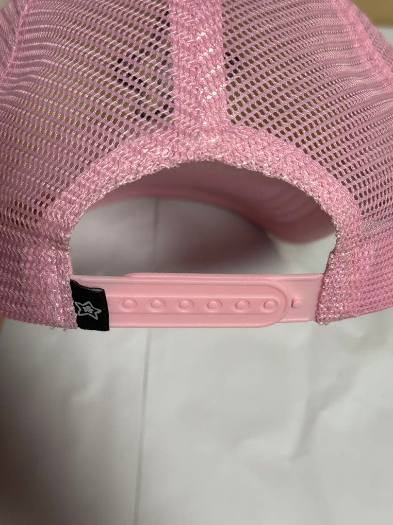 star team スターチーム メッシュキャップ ピンク - メルカリ