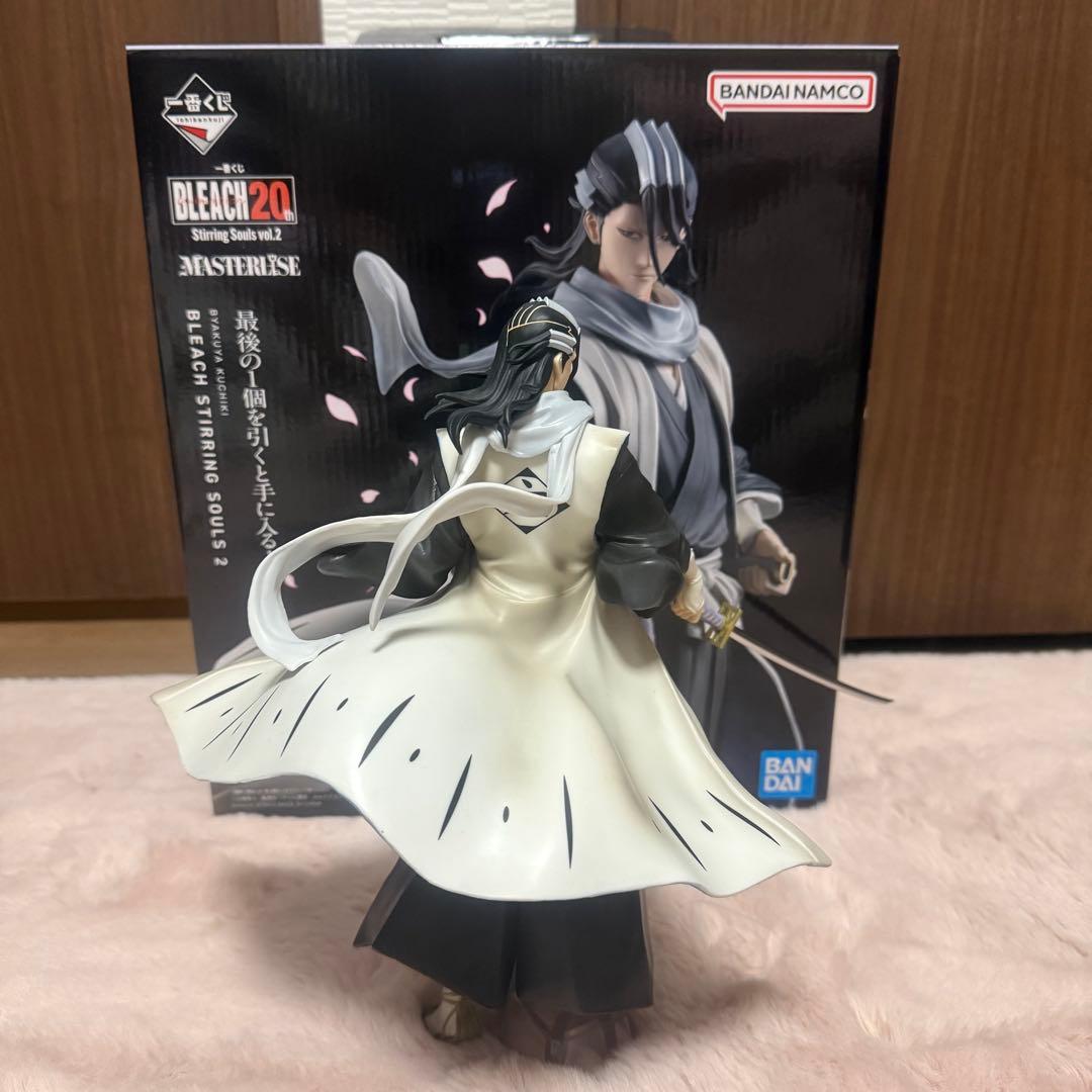 一番くじ BLEACH ラストワン 朽木白哉 フィギュア - メルカリ