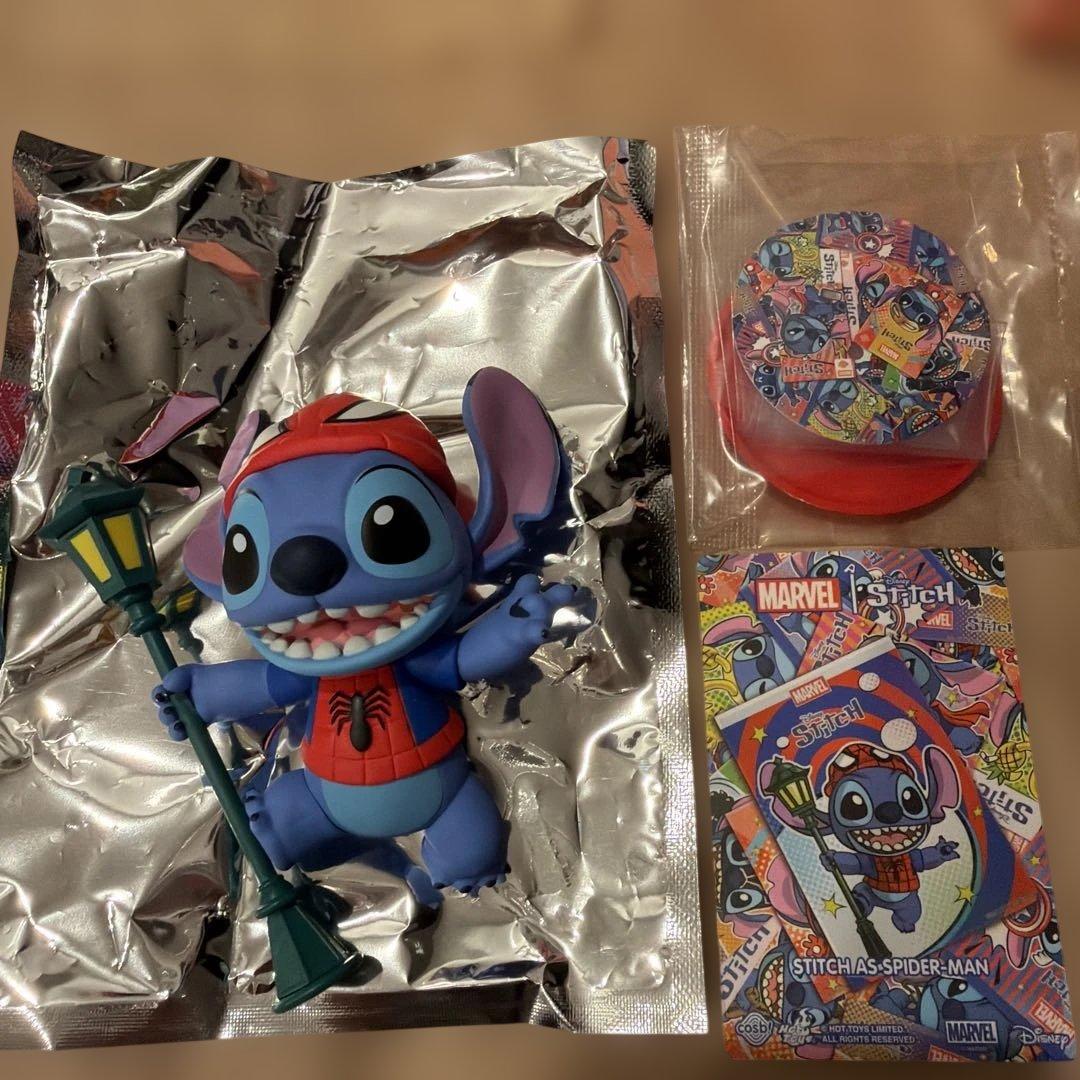 ホットトイズ コスビ スティッチ マーベル スパイダーマン - メルカリ