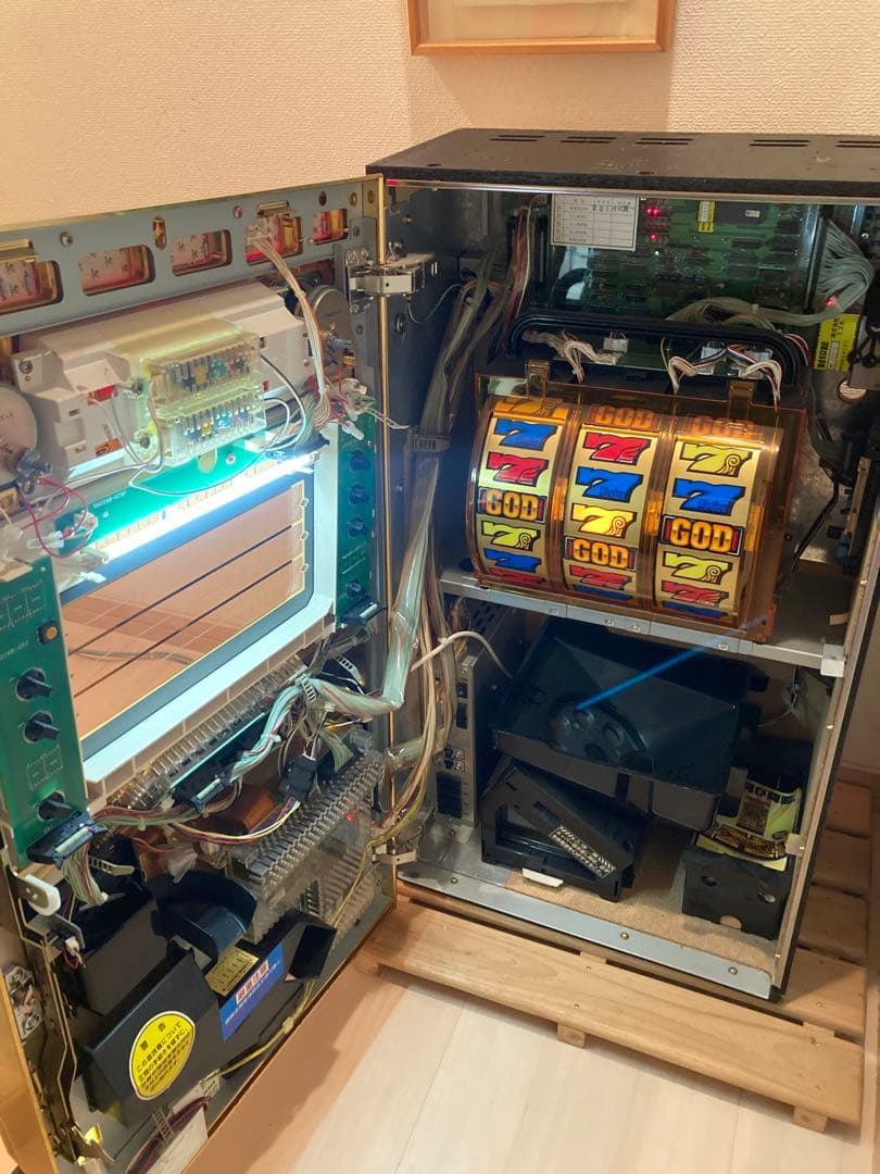 初代ミリオンゴッド パチスロ スロットマシン 4号機 【引き取り限定