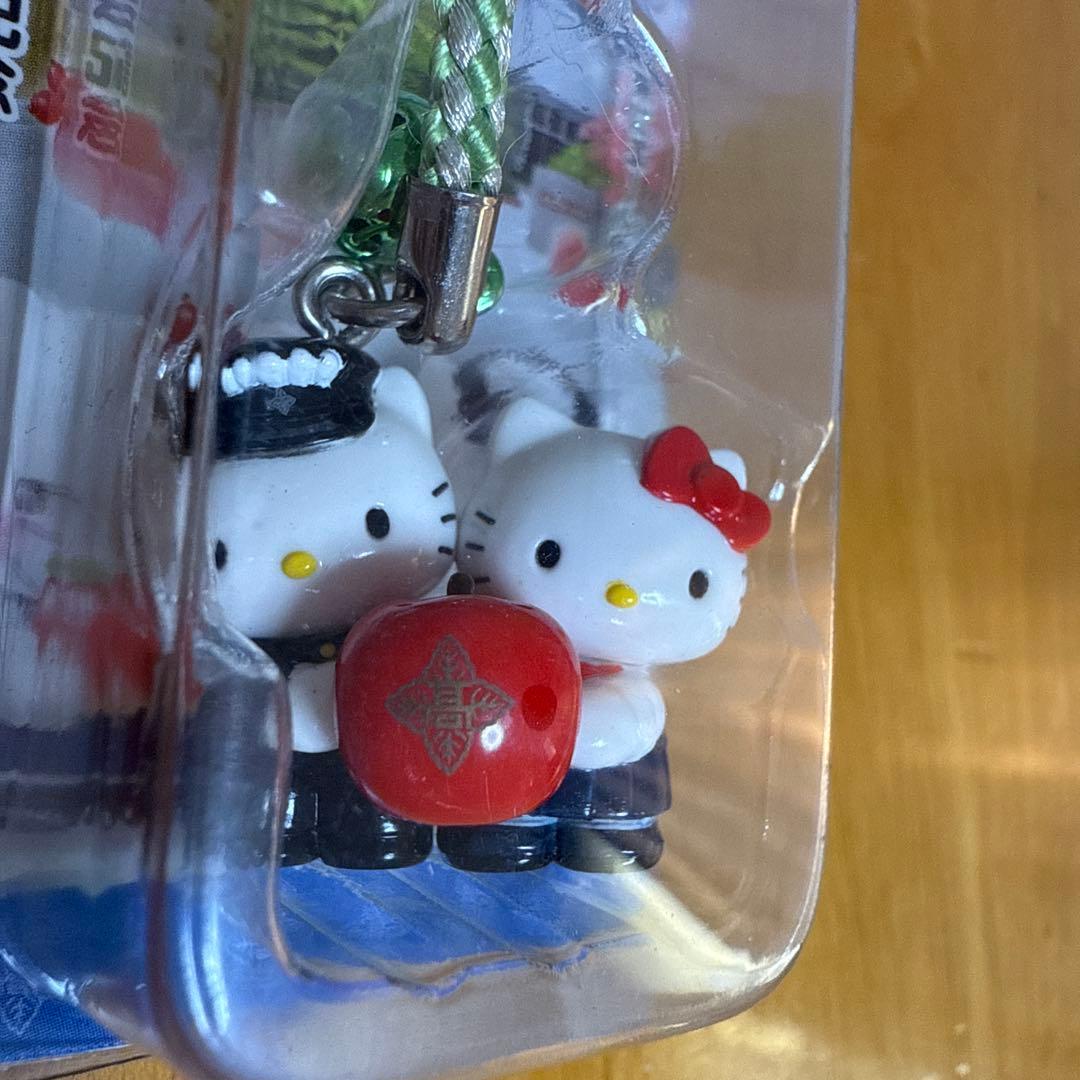 非売品】キティちゃん 甲府一高 ストラップ