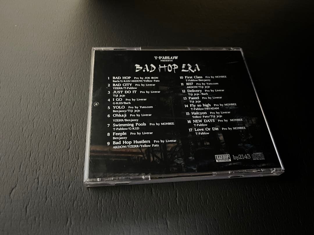 廃盤1000枚限定T-Pablow直筆サイン入り BADHOP ERA - メルカリ