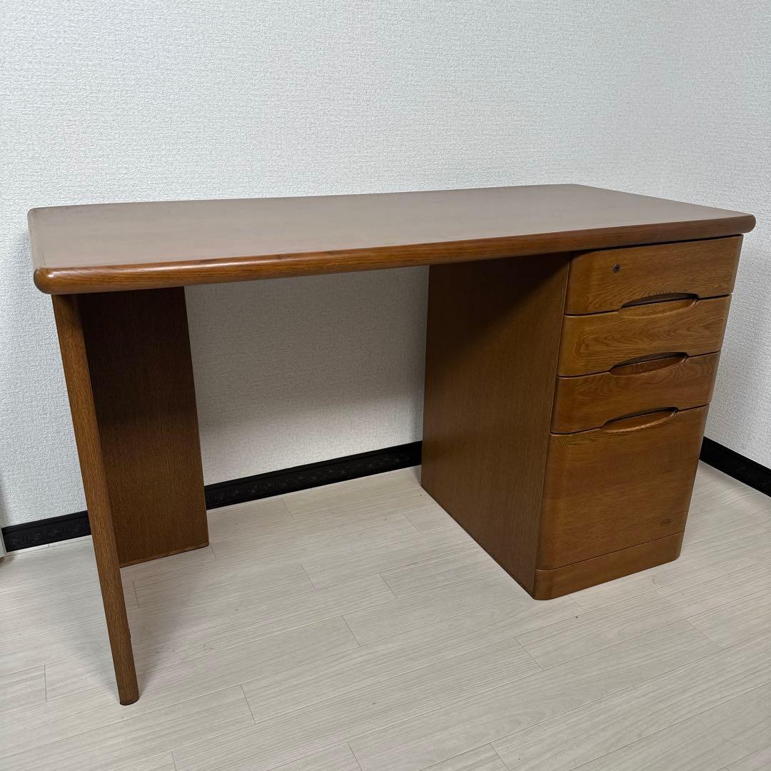 浜本工芸 HAMAMOTO デスク 片袖机 書斎机 学習机 勉強机 ※i4※ 浜本工芸 HAMAMOTO デスク 片袖机 書斎机 学習机 勉強机 ※i4※