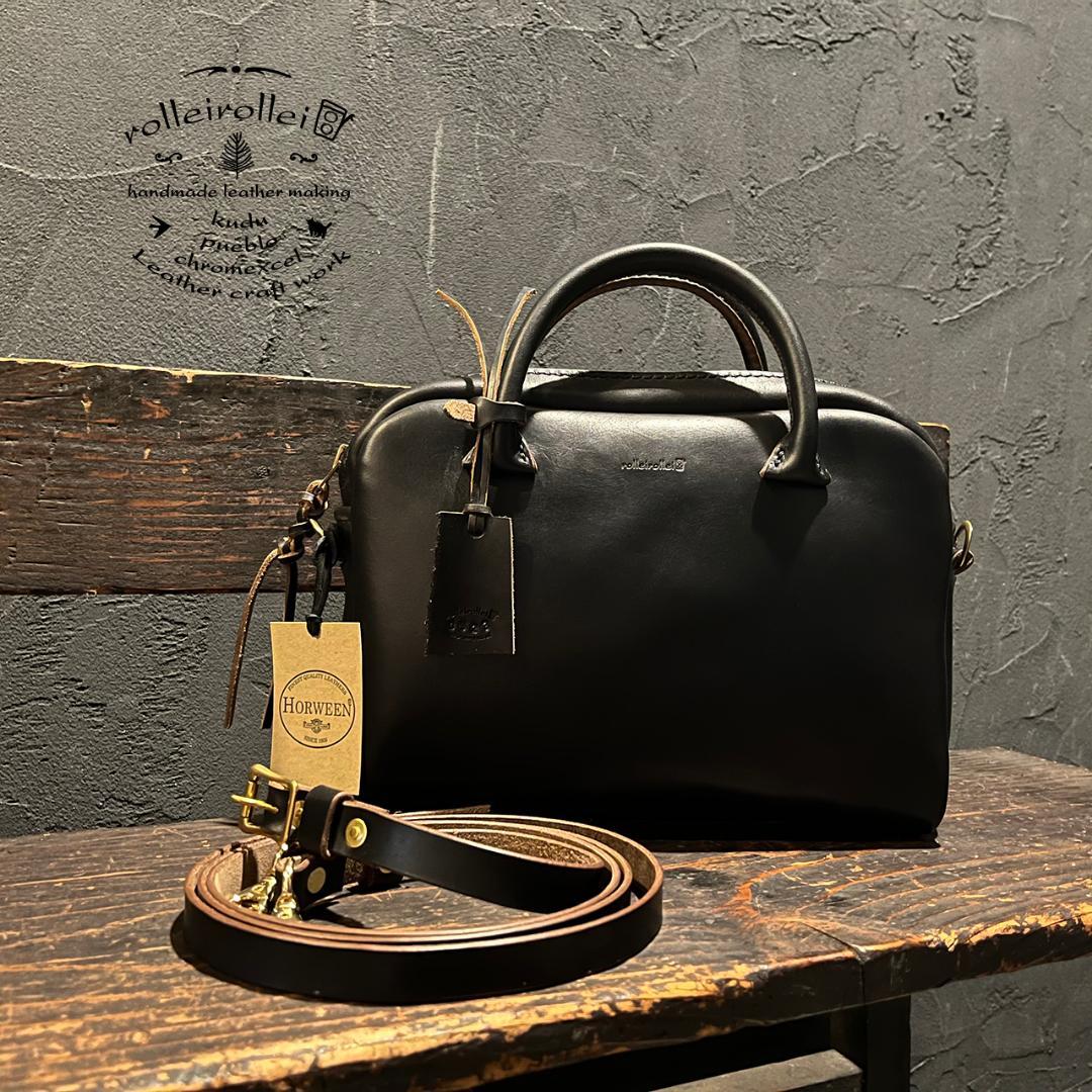 クロムエクセルレザーバッグ クロムエクセル ショルダーバッグ 茶芯