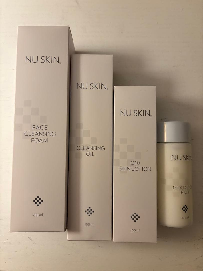 NU SKIN スキンケアセット 4点 ニュースキン 肌づくりケア トライアルセット クレンジングオイル