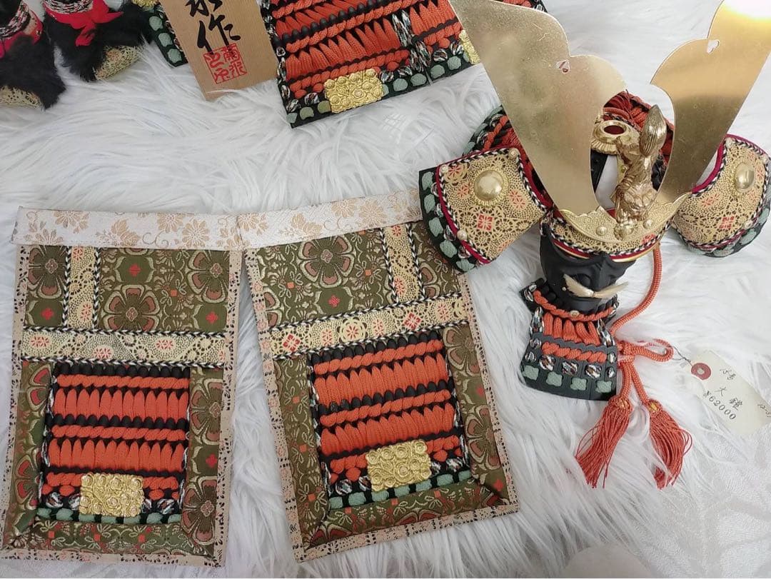 特価品】菊水作大鎧五月人形子どもの日鎧兜 鎧飾り 端午の節句 ケース付き