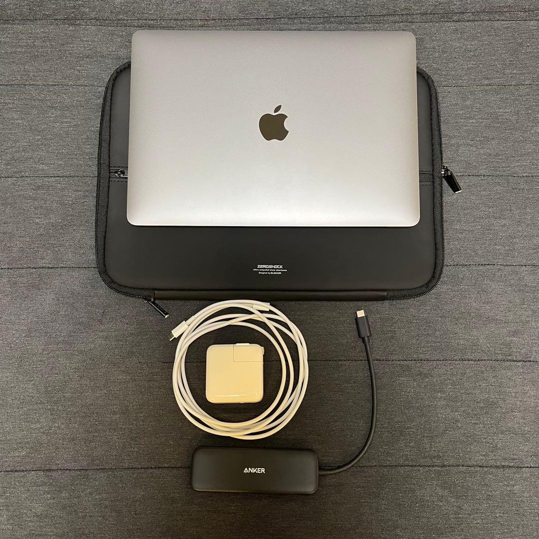 Apple MacBook air M1 バッテリー97% ハブ&ケース付 MacBook Air WorldPlus A2389互換バッテリー M1 2020 A2337 対応