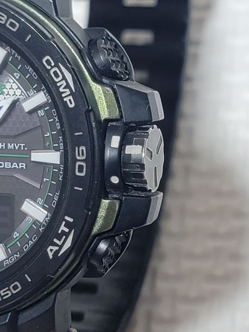 CASIO PRO TREK PRW-6000Y 電波ソーラー トリプルセンサー - メルカリ