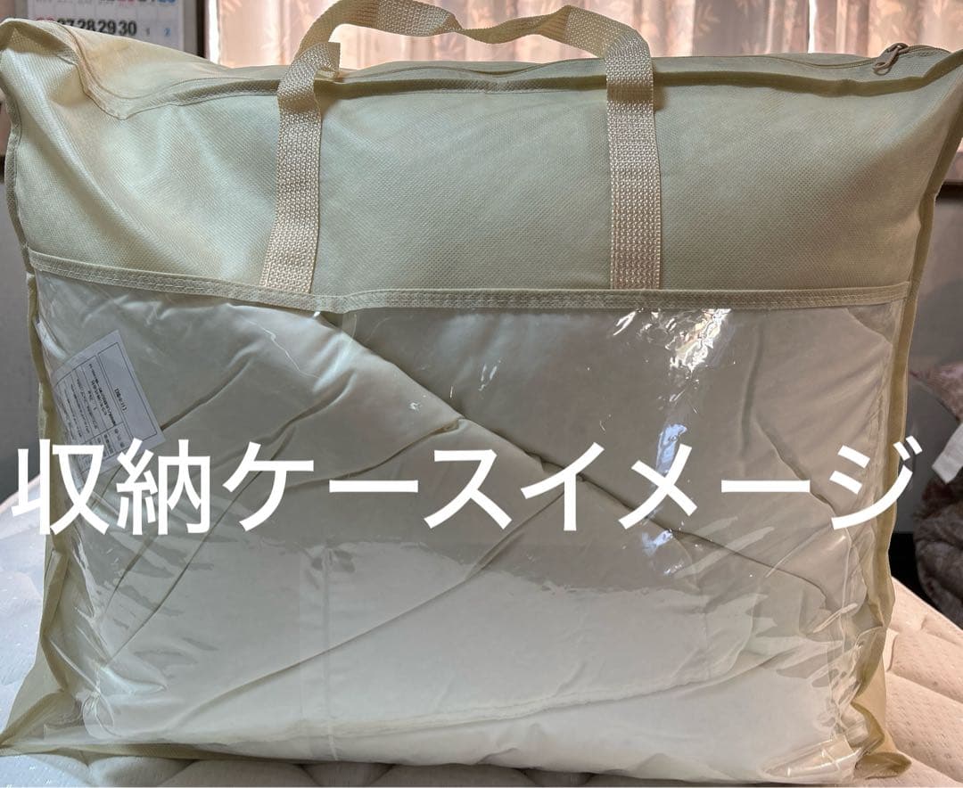 新品ふとん サイクルダウン増量1.3kgシングル抗菌仕立て - メルカリ