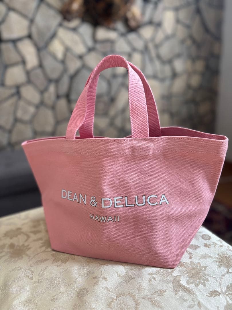 DEAN & DELUCA ハワイ限定 トート小 ピンク ロイヤルハワイアン - メルカリ