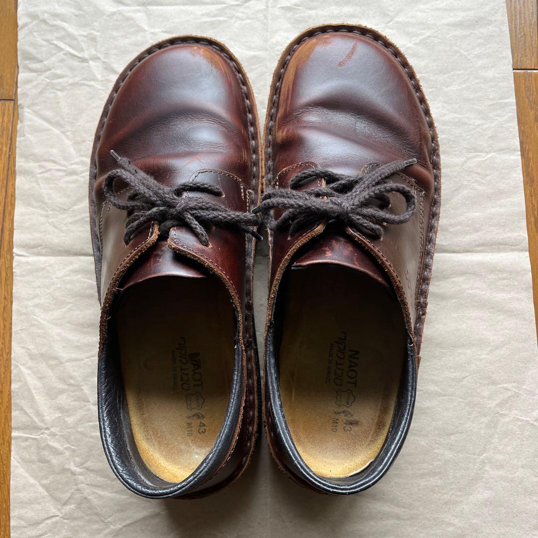 NAOTO DENALI / Buffalo メンズ皮靴 サイズ43 NAOT ナオト DENALI Buffalo Leather