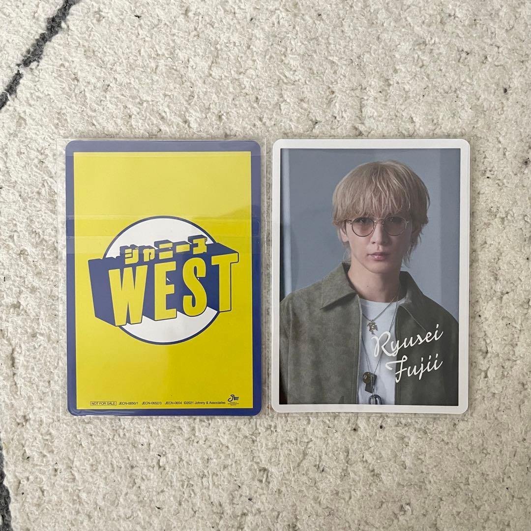ジャニーズWEST WEST. 藤井流星セット - メルカリ