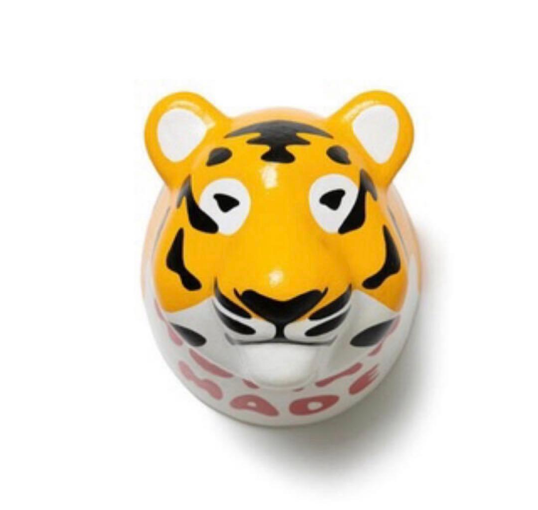 立体・オブジェ HUMANMADE TIGER TROPHYPAPER MACHEDISPLAY KAWS × Human Made Tiger pulp – Toyol Toys