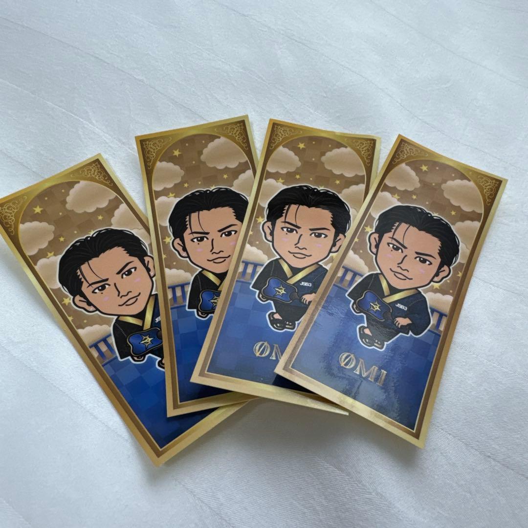 JSB3 登坂広臣 OMI KINGDOM 縁日 ネックストラップ ステッカー