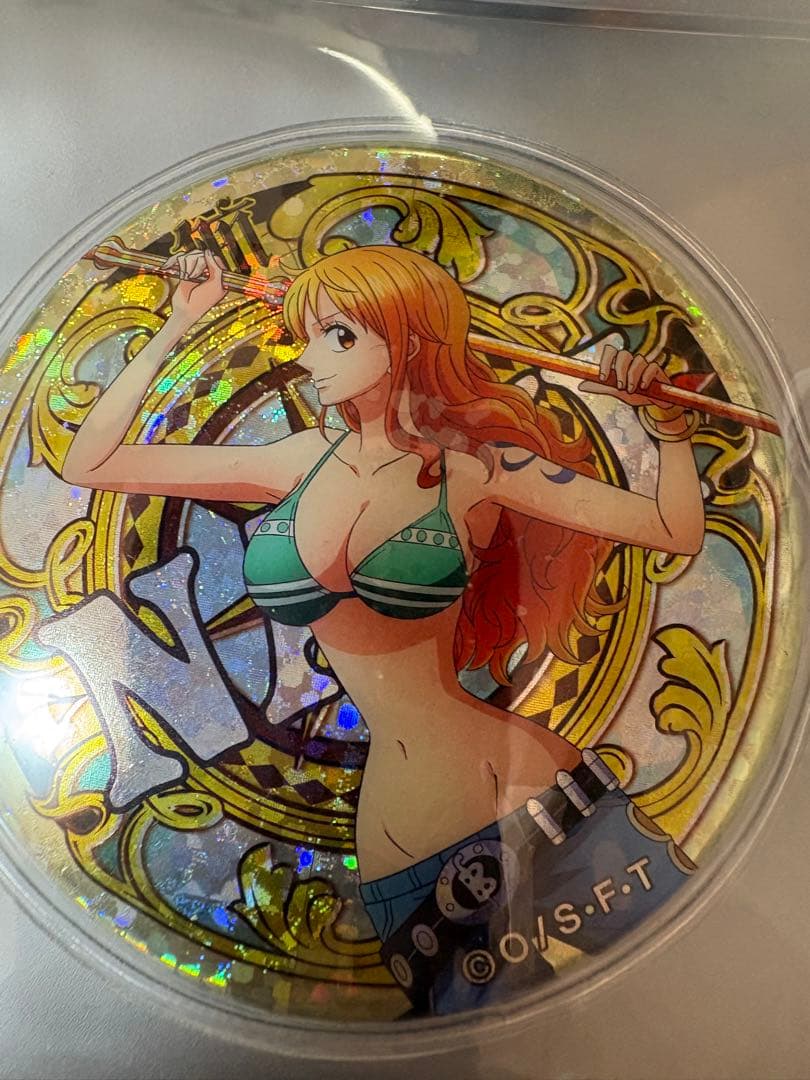 ワンピース 輩缶バッジ SHINE 麦わらストア ナミ - メルカリ