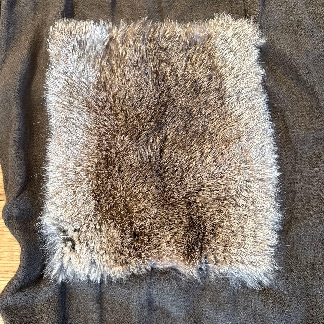 専用eb.a.gos エバゴス ブライドルシリーズ ラビットファー2本編み