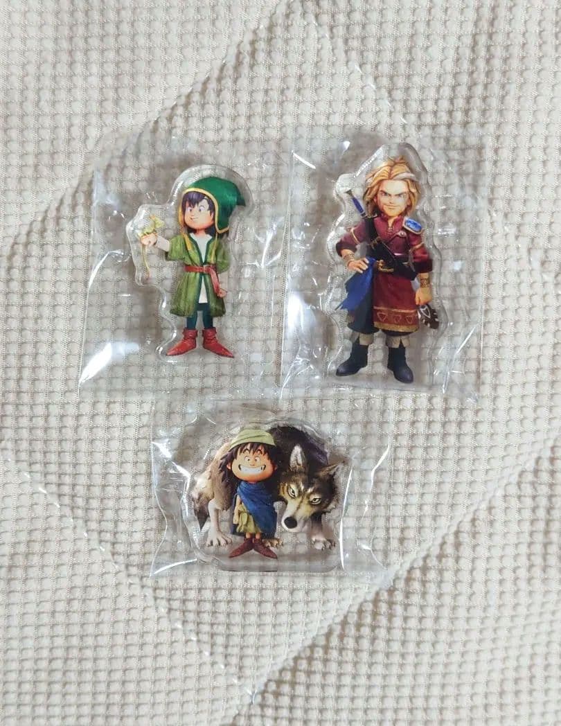 新品未開封】ドラゴンクエスト7 ミニアクリルブロック 主人公 キーファ