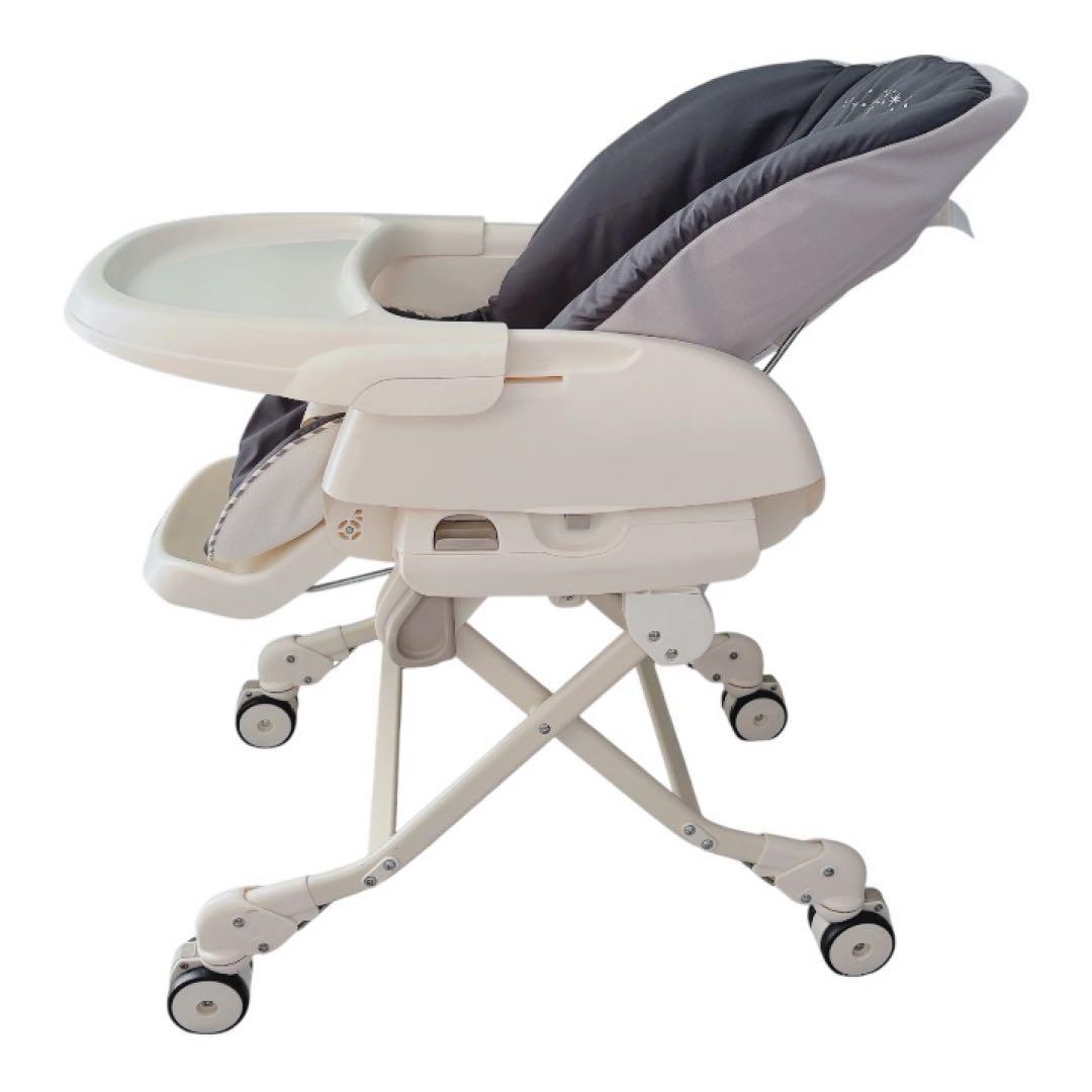 combi ハイローチェア ネムリラ FF リバーシブルシート セサミグレー