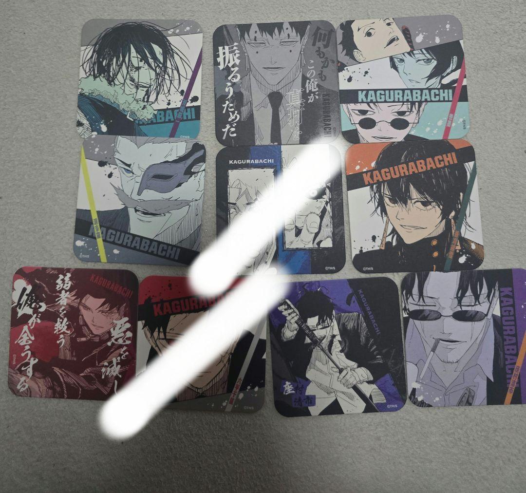 カグラバチ アートコースター 8枚 - メルカリ