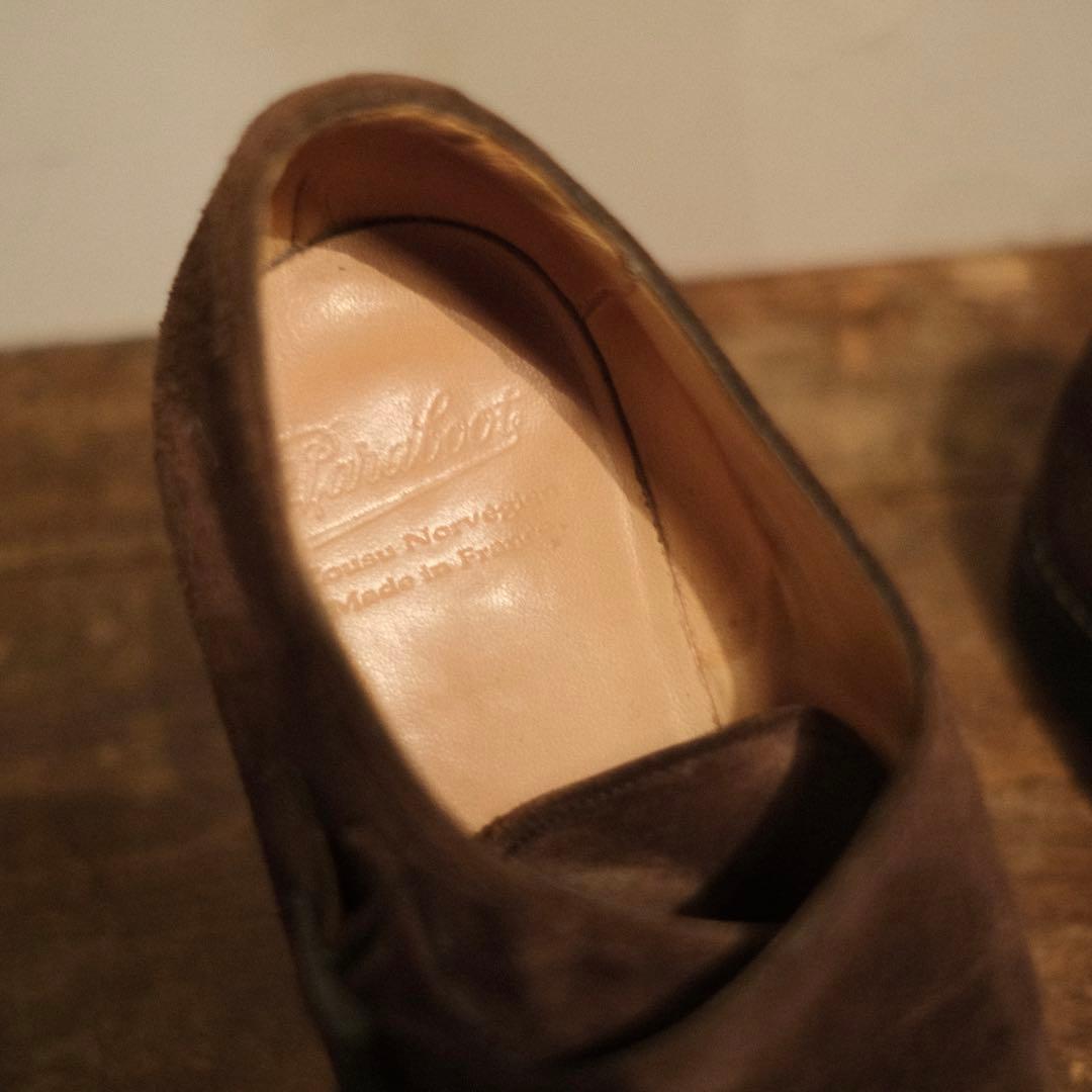 PARABOOT パラブーツ / ウィリアム 8 ダークブラウン スエード - メルカリ